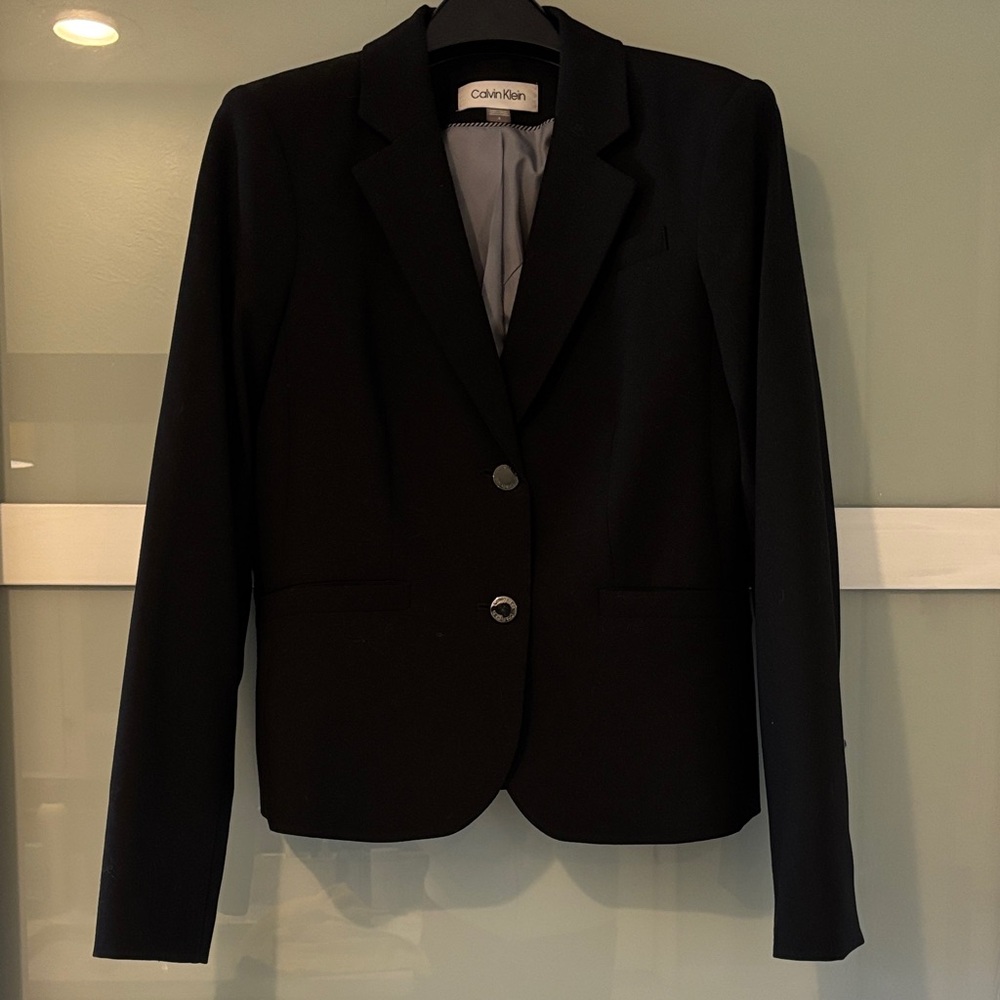 Calvin Klein Black Women's Tailored Blazer